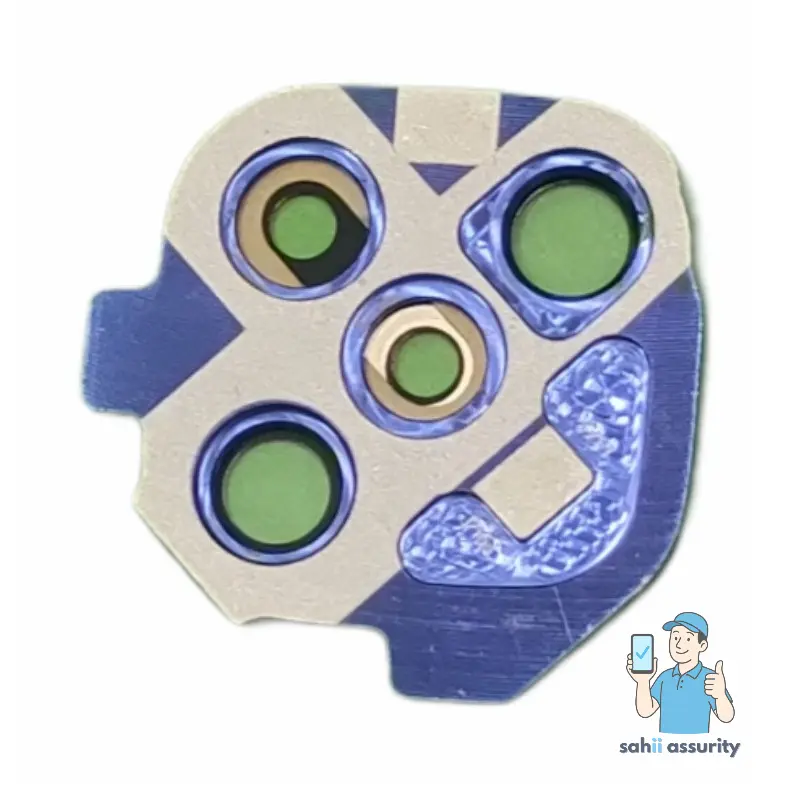 Camera Lens Glass with Frame for Vivo S1 Pro Blue thumbnail